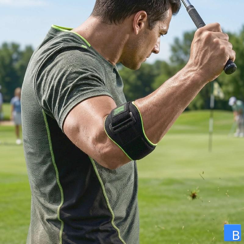 ActiveColor Sport Epi-Spange auf den Golfplatz