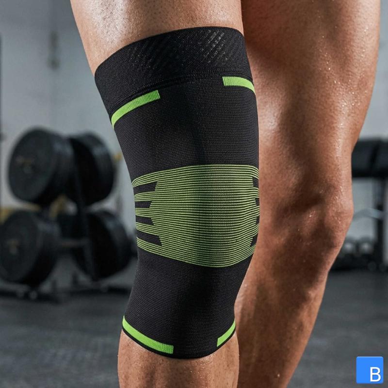 Active Color Sport Kniebandage im Fitness