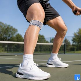 GenuPoint Patellabandage beim Tennis
