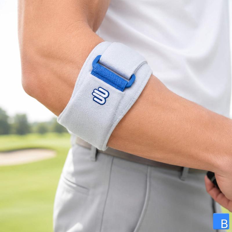 EpiPoint Ellbogenbandage beim Golf