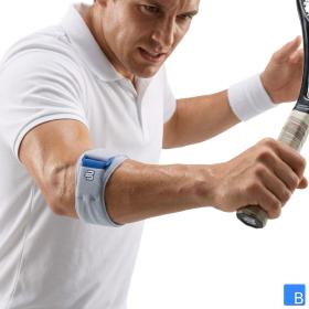 EpiPoint Ellbogenbandage beim Tennis