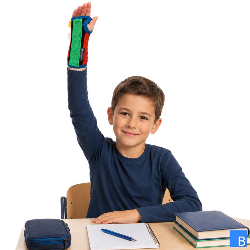 Kinder-Handgelenkbandage Paediatric Anwendung bei Kindern