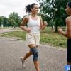 Genu-HiT Supreme Kniebandage beim Joggen