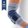EpiTrain Ellbogenbandage mit Zuggurtung in Titan blau