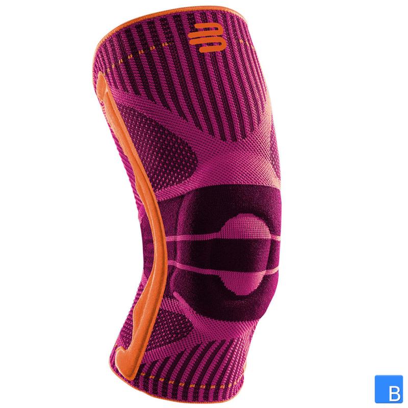 Sports Knee Support by Bauerfeind pink isoliert