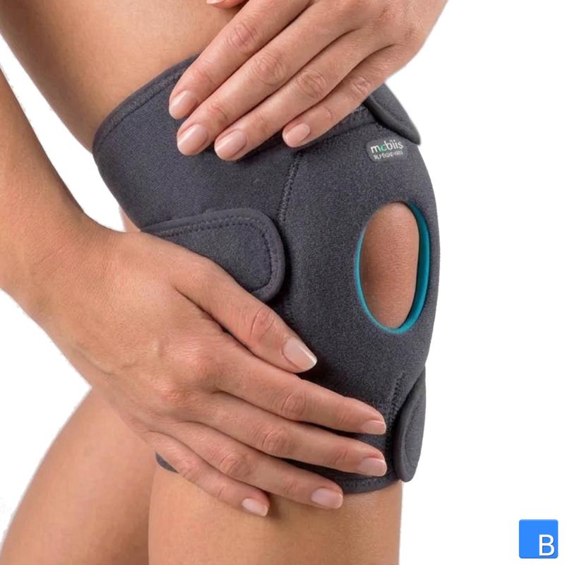 GenuWrap Kniebandage mit Klett anlegen