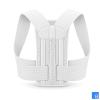 Elastischer Geradehalter isoliert in weiss
