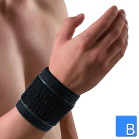 Active Color Handgelenkband schwarz